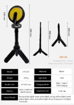 Super Bright Tripod Work Light - Image 2