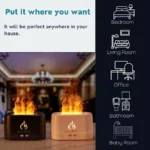 Flame Aroma Diffuser LA-0630-1 - Image 6