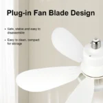 Flower Fan Light - Ceiling Fan with Light - Image 3