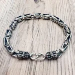 Rustic Weathered-style Faucet-shaped Bracelet - Image 2