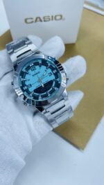 Casio AMW-880 Analog-Digital World Time Watch - Image 3