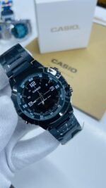 Casio AMW-880 Analog-Digital World Time Watch - Image 4